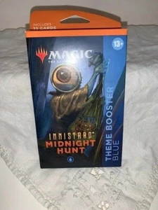 Innistrad Midnight Hunt Theme Booster BLUE NEW- MTG Magic the Gathering - Picture 1 of 6