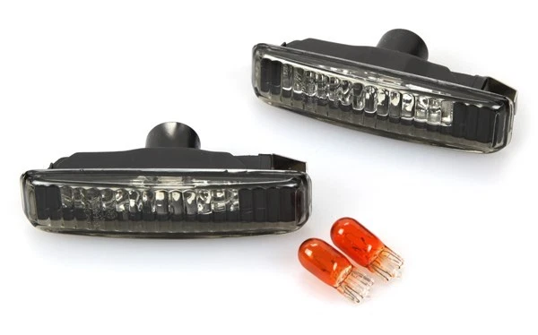 Par de luces de señalización laterales tintadas a humo para BMW E39 serie 5 97-03 528i 530i 540i  Foto 1 de 1