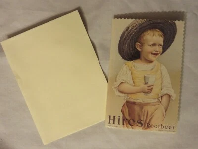 Vintage Hires Root Beer Ad Reproduction Greeting Card - Image 1 of 4