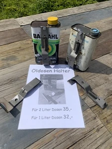 Halter Öldose 1 Liter Öldosenhalter Citroen 2 Cv DS Ami Renault Dauphine Alpine - Bild 1 von 19