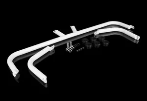 BRAUM Racing Gloss White Seat Belt Harness Bar Kit for Nissan Z33 350Z Coupe New - Bild 1 von 2