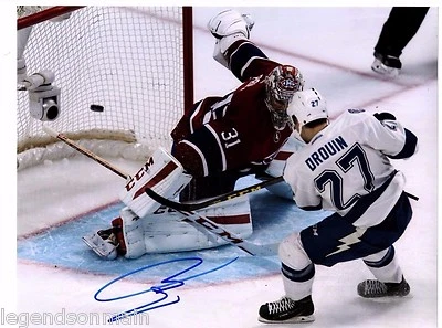 Jonathan Drouin Tampa Bay Lightning Firmado Autografiado 11x14 LOM CERTIFICADO DE AUTENTICIDAD Foto 1 de 2