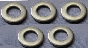 01-6213SS WASHERS - CYLINDER HEAD BOLT - SET OF FIVE - STAINLESS STEEL - Picture 1 of 1