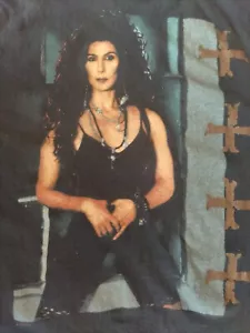 Vintage 1989 Cher Heart of Stone Shirt, NEVER WORN Made in USA Adult XL NOS - Picture 1 of 20