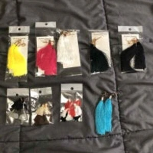 Set of 9 Tassel Earrings NWT - Bild 1 von 10