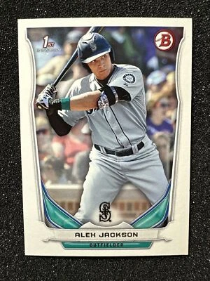 ALEX JACKSON #DP3 2014 Bowman Selecciones de draft Papel Novato/Prospecto CANTIDAD Foto 1 de 2