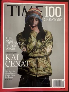 TIME Magazine (July 28, 2025) KAI CENAT - TIME 100 CREATORS; LIVVY DUNNE - Foto 1 di 1