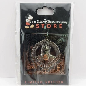 Disney DEC Pin Evil Queen Villains Darkness Snow White Seven Dwarfs LE250 - Picture 1 of 1