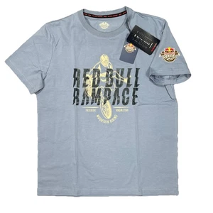 Red Bull Rampage Gear T-Shirt Men’s Medium Blue Mountain Biking NEW NWT - Picture 1 of 6