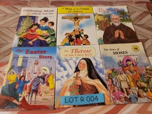 JUDE WINKLER - LOT OF 6 PAPERBACK BOOKS - ST. THERESE, PADRE PIO, ADVENT, MOSES, - Picture 1 of 5