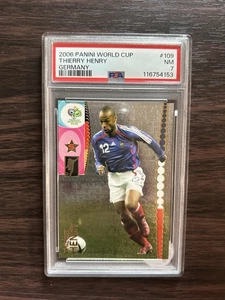 2006 Panini World Cup Germany #109 Thierry Henry FRANCE PSA 7 France - Picture 1 of 2