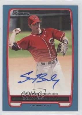 2012 Bowman Retail Prospect Auto Blue /500 Sean Buckley #BPA-SB Auto - Image 1 of 2