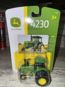 John Deere 4230 Traktor mit Duals und Fahrerhaus Ertl Diecast Maßstab 1:64 - Bild 1 von 6