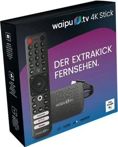 Waipu.tv 4K Stick + 12 Monate Perfect Plus Gutschein JAHRESPAKET Stick und TV - Bild 1 von 2