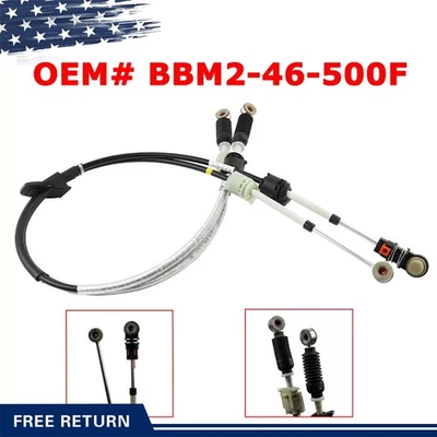 Cable de control de cambio para Mazda 2010 2011 2012 2013 Mazda 3 2,0 L 2,5 L BBM2-46-500F Foto 1 de 4