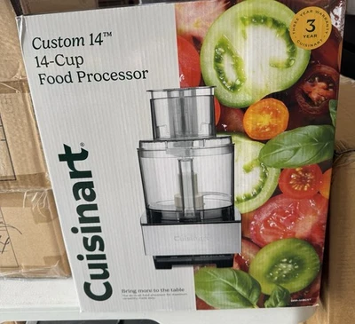 Cuisinart Custom 14 14-Cup Food Processor - Brushed Stainless (DFP-14BCNY) - Image 1 of 4