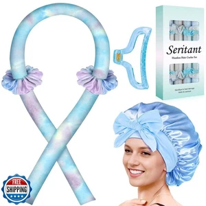 Heatless Hair Curler for Overnight Curls | No Heat Curling Rod Se - Picture 1 of 5