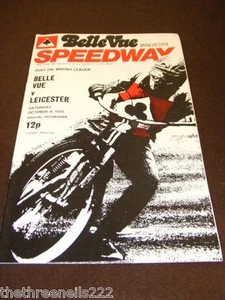 SPEEDWAY - BELLE VUE V LEICESTER - OCT 4 1975 - Picture 1 of 1