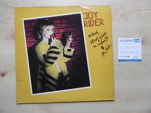 Joy Rider Autogramm signed LP-Cover "Joy Rider" Vinyl ACOA - Picture 1 of 3