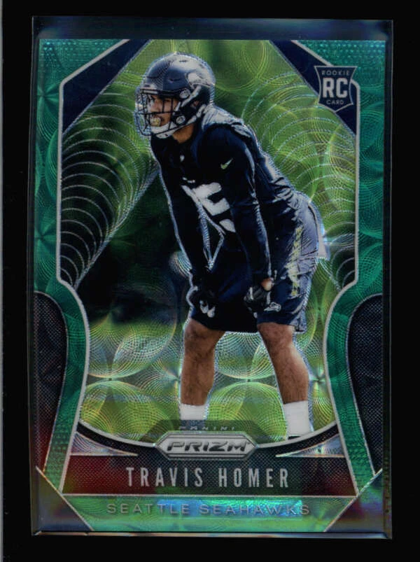 TRAVIS HOMER 2019 PANINI PRIZM #340 ROOKIE GREEN SCOPE PRIZM #15/75 BA5082 - Image 1 of 1
