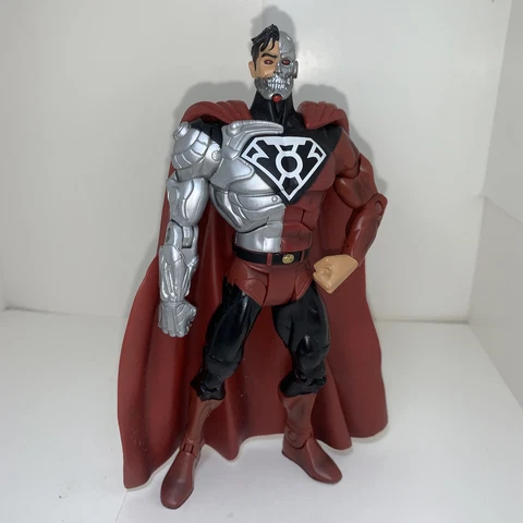 DC Universe Classics CYBORG SUPERMAN figure Mattel 2010 DCUC wave 11 Cover