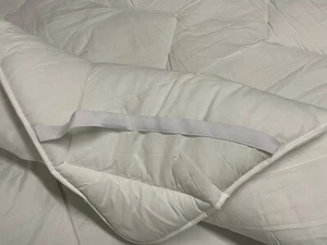 JOB LOT DUVET 13.5 TOG DUVET & SUPER KING TOPPER LUXURY HOTEL COTTON BEDDING M14 - Picture 1 of 7