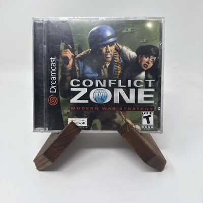 NEW SEALED Conflict Zone Sega Dreamcast Video Game, Small Hairline Crack In Case - Image 1 of 4