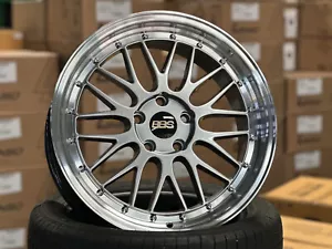 NEW 18x8J LM Design Hyper Dark Wheel (4 pc) 5x114.3 Honda Toyota Lexus Mazda Kia - Picture 1 of 10