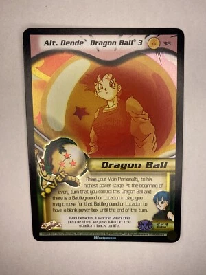 Dragon Ball Z TCG Alt. Dende Dragon Ball 3 Foil Unlimited Score 38 DBZ CCG 2003 - Image 1 of 4