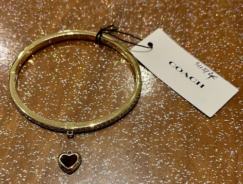 Bracciale Coach Cuore Charm. Attenzione il ciondolo è staccato.