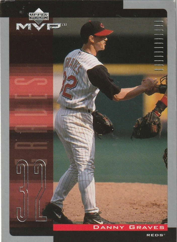 FREE SHIPPING-MINT-2001 Upper Deck MVP Danny Graves #310 REDS - Image 1 of 1