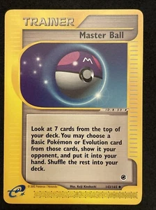 2002 Pokemon e-Series Expedition Base Set 143/165 Master Ball - Bild 1 von 3