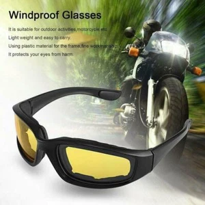 Day/Night Driving Riding Glasses Anti UV Windproof Goggles Motorcycle Sunglasses - Picture 1 of 26