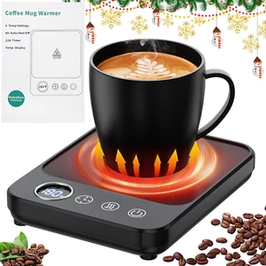 Coffee Mug Warmer, Electric Coffee Cup Warmer for Desk, Milk, Tea, Auto Shut Off - Picture 1 of 12