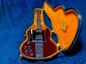 Exquisitely Rare 'Lefty' Left-Handed 1968 Gibson SG Standard Vintage Cherry Red - Picture 1 of 24