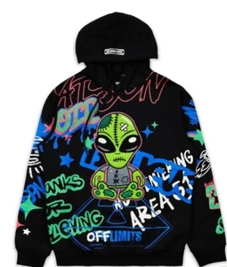 Maison Noir Alien Hoodie Mens Hooded Sweatshirt L - Picture 1 of 4