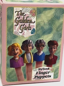 The Golden Girls Stylized Finger Puppets 2" Vinyl "The Four Girls" T.V. Show - Picture 1 of 16