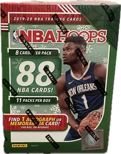 2019-20 Panini Hoops Basketball Holiday Winter Blaster Box Auto/Mem Ja Zion RC - Picture 1 of 1