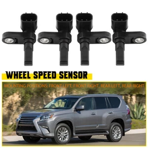 4PCS ABS Wheel Speed Sensor for Toyota 4runner Fj Cruiser Land Cruiser Tacoma US - Picture 1 of 15