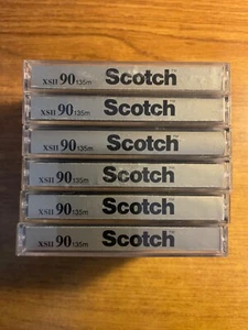 SCOTCH XSII 90 HIGH BIAS CASSETTE TAPE VINTAGE TESTED LATE NITE BARGAIN! - Bild 1 von 2