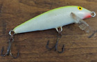 Vintage Rapala CD7 Chartreuse Fishing lure 2.75" Finland - Discontinued and RARE