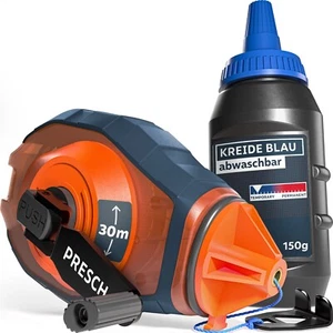 Presch Schlagschnur Set - 30m Schlagschnur inkl. blauer Kreide (150g) - Bild 1 von 9