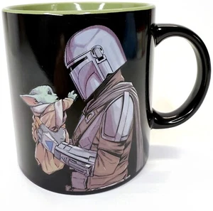 TAZA GRANDE STAR WARS THE MANDALORIAN THE CHILD THE KID 20 oz - Imagen 1 de 10