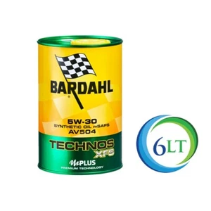 BARDAHL TECHNOS 5W30 AV504 OLIO MOTORE - 6 LITRI IN 6 LATTINE DA 1 LITRO - Foto 1 di 1