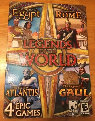Legends of the World 4 Epic Games PC-CD-ROM BRAND NEW SEALED FREE SHIPPING - Image 1 of 2