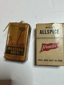 Vintage French’s And Durkee’s Spice Containers- Never Used!! - Picture 1 of 2