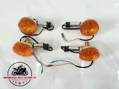 Honda Front & Rear Reproduction CB650/750/900 CX500 Turn Signals - CB400/500/550 - Image 1 of 4