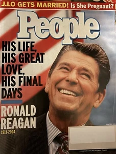 People Magazine (June 21, 2004) Ronald Reagan Tribute - Picture 1 of 1