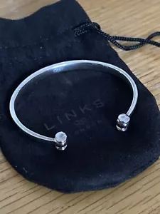 Bracciale originale Links Of London in argento sterling con marchio in scatola - Foto 1 di 13