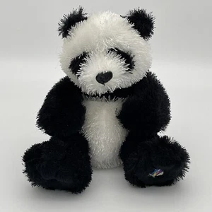 Webkinz Ganz Panda Plush Stuffed Animal 8” Black White NO CODE Ships Free - Picture 1 of 4